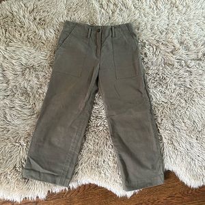 Jenni Kayne Olive Green Pants Chinos sz 4